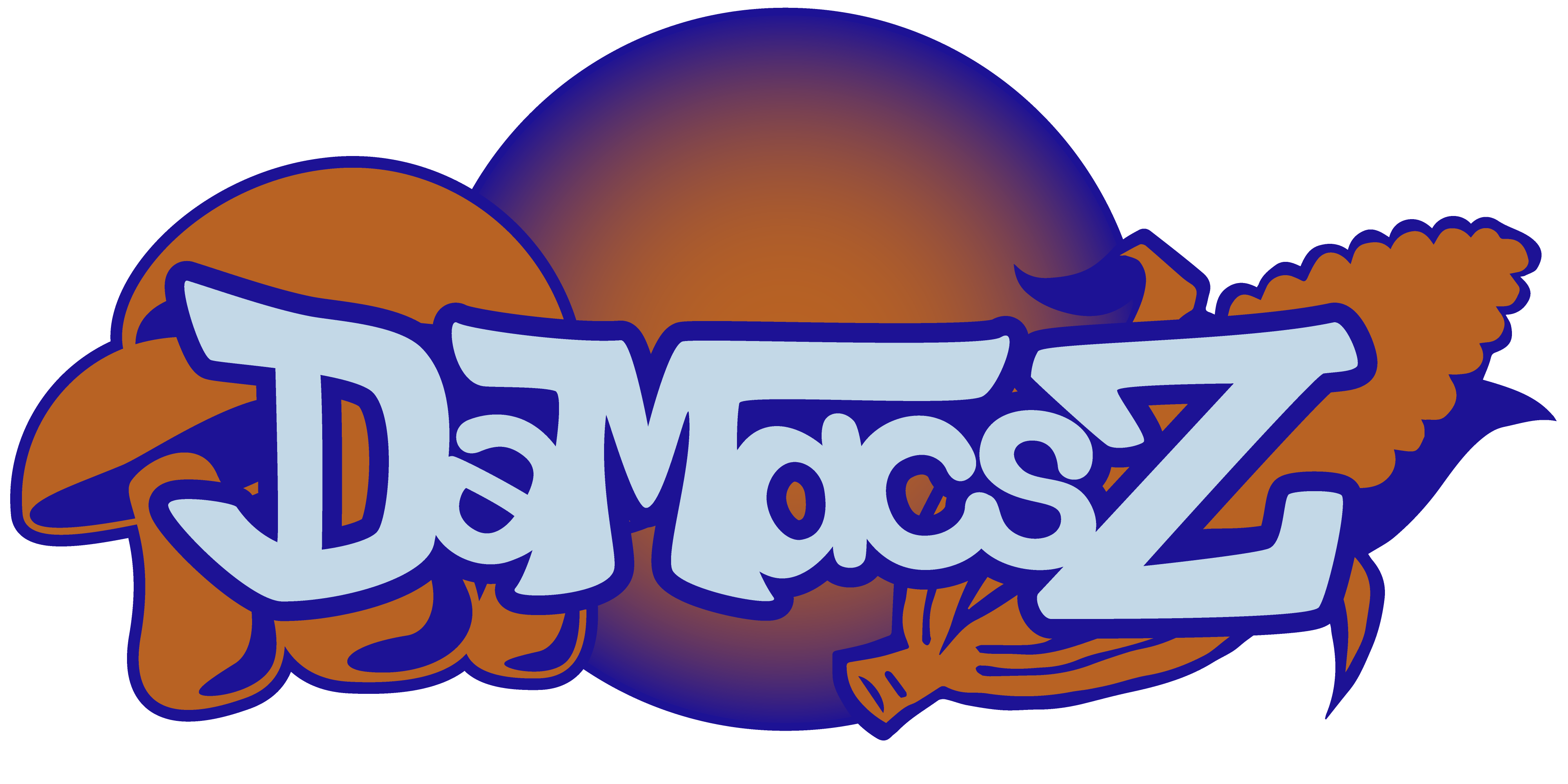 Dəmascz Logo over transparent background